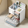 Catekro Pen Organizer with 3 Drawer, Desk Top Accessories Stationary