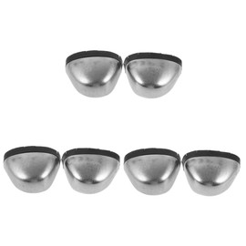 ULTECHNOVO 3 Pairs Safety Toe Steel Toe Covers Safety Shoe Toe Guard Work Shoe Toe Guard Steel Toe Inserts Boot Shoe Cover Safety Footwear Guard Steel Toe Caps Safety Shoe Toe Covers Iron