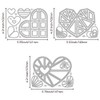 GLOBLELAND Valentine's Day Heart Collage Cutting Dies for DIY Scrapbooking