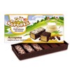 Wafer Chocolate Cake Korovka, Baked Milk, Russian Classic Dessert by