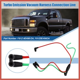ACROPIX Turbo Emission Vacuum Harness Connection Line F81Z-9E498-DA for Ford F250 F350 F450 F550 Super Duty 1999-03 for Ford Excursion 2000-03 7.3L Diesel Vacuum Harness Car Parts