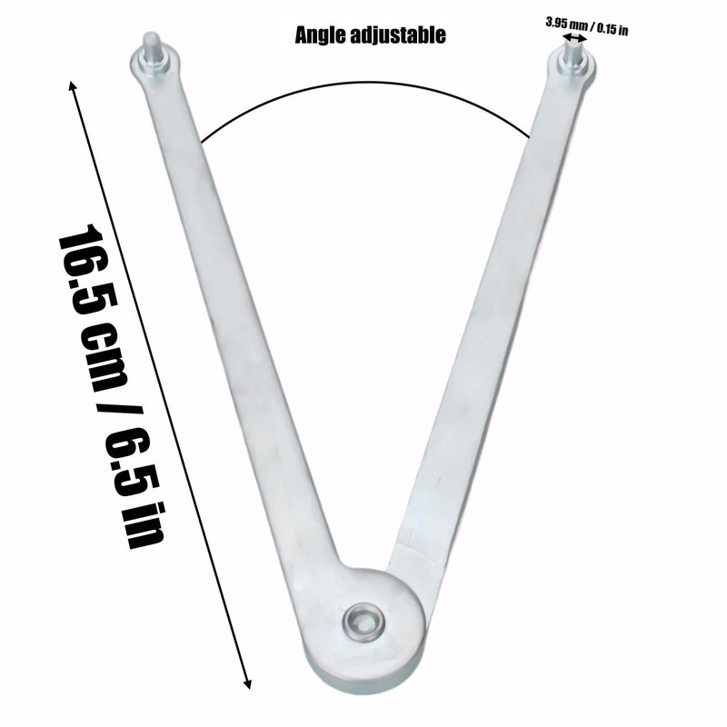 Universal Adjustable Angle Grinder Wrench Pin Spanner Locknut Wrench for