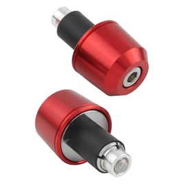 POSH 032279-02-10 Motorcycle Handlebar End Middle Weight Bar End Universal Handle Inner Diameter 032279-02-10
