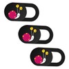 TEHAUX 3pcs Ultra-Thin Laptop Camera Cover Sticker Webcam Cover for