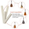 Sharplace Buffalo Bone Saddle Bridge Nut Bridge Set for Classic