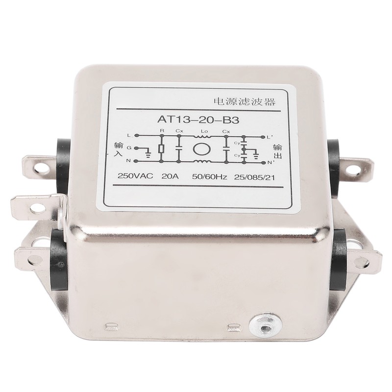 EMI Filter Small Volume Antioxidation Easy Wiring Electromagnetic Interference Filter