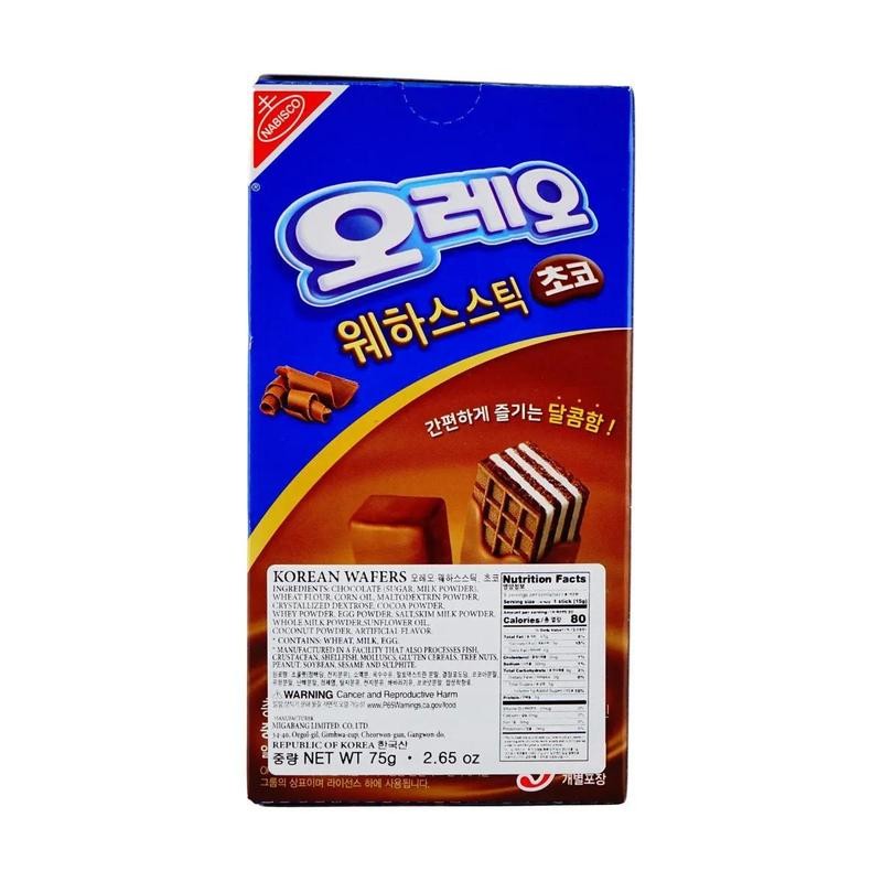 OREO Korean Chocolate Wafer Sticks White Chocolate Sandwich Cookies Multiple