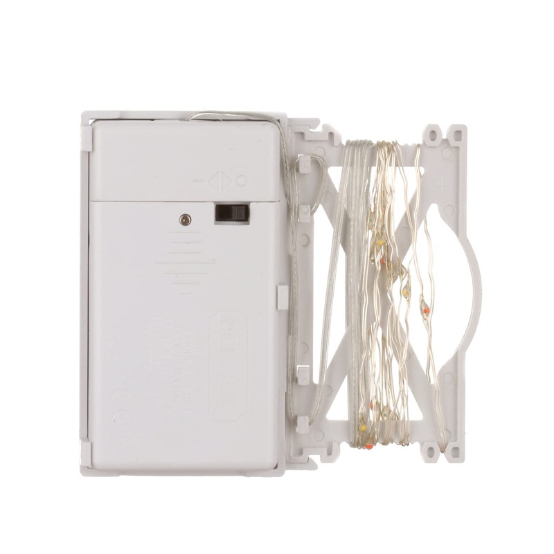 Super Bright Multi Color Flashing Light String, Count/20, B/O (4.5V)