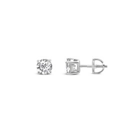ARS-ARGENTI Stud Earrings Women Girls Sterling Silver 925 Gold 18K Hypoallergenic, Sterling Silver Yellow Gold Stainless Steel, No Gemstone
