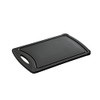 Zassenhaus Easy Cut Chopping Board, Black, 32 x 20 x