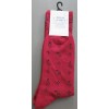 Sun + Stone Men's 1-Pair Crew Socks, Red Paisley, Shoe