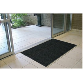 Utility Mats Apache Rib Doormat - Pepper Black