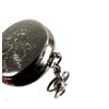 SmartDealsPro Circular de acero inoxidable llavero cenicero de bolsillo de