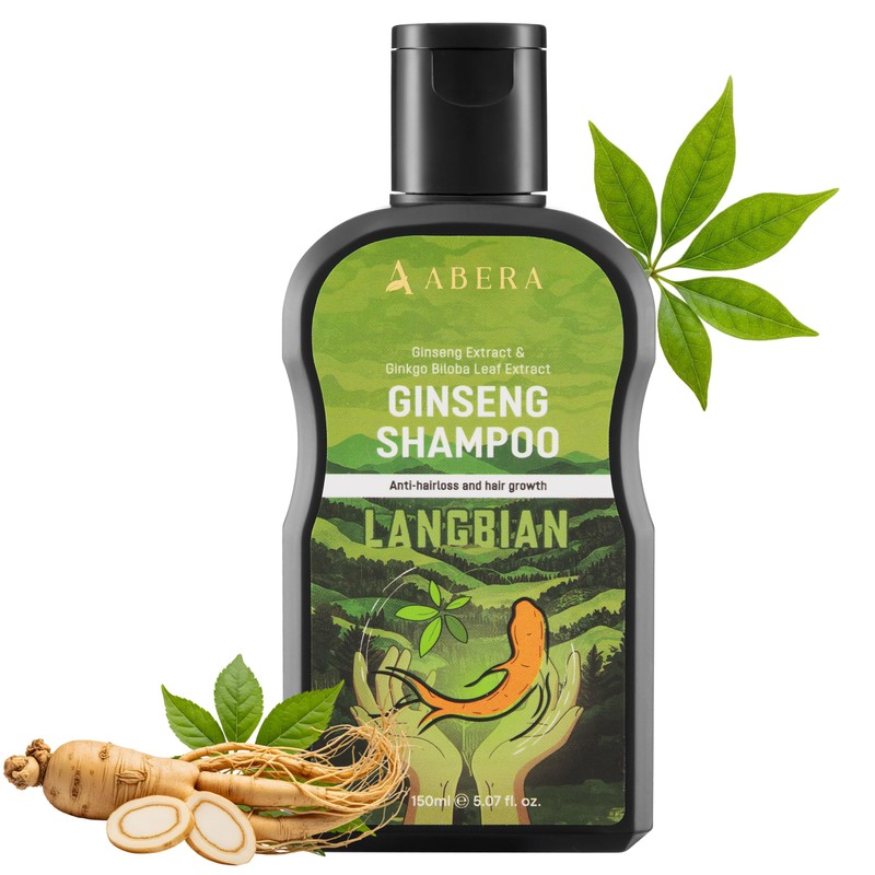 ABERA Champú Anticaspa De Alto Rendimiento Fórmula Herbal Con Extracto