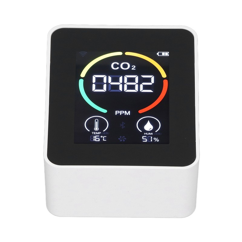 CO2 Detector Semiconductor Air Quality Monitor Temperature Humidity Sensor H8