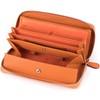 Multi-functional Wallet, Cowhide, Receipts, Clean Long Wallet, Women's, 18 Cards,