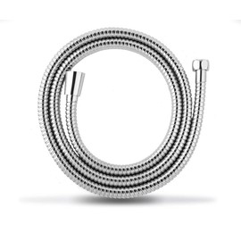 Himaruya Shower Hose, Stainless Steel, Flexible, Soft, Lightweight, Easy to Install, 360° Rotation, Twist-free, High Water Pressure, 5.2 ft / 6.6 ft (1.6 m or 160 cm / 2m)