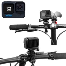 GoPro 10 Compatible Bicycle Handle Mount for Video Recording GOPRO10 GoPro 10 GoPro 9 GoPro 8 GoPro 7 Action Cam Bicycle / 고프로10 호환 자전거 핸들 마운트 영상 촬영 GOPRO10 고프로10 고프로9 고프로8 고프로7 액션캠 자전거