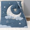 The Peanutshell 3 Piece Celestial Serenity Baby Crib Bedding Set