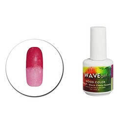 WAVEGEL Color Changing Nail Gel Polish - Mood Collection - #069 Black Cherry Dreams I 0.5 Oz