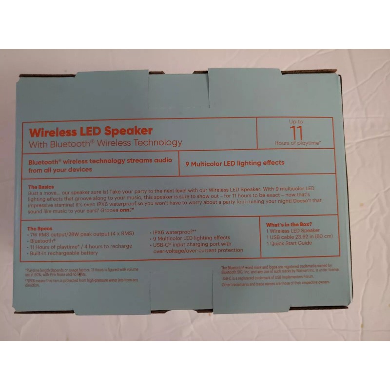 ONN NEW Groove Onn Waterproof/Wir