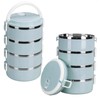 Portable 304 Stainless Steel Bento Lunch Box Thermal Cylinder Lunch