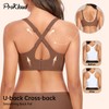 Bras for Women No Underwire Wireless Push up Bra Full