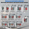 IP67 Outdoor Waterproof Box 2 Push Button (Letter) Emergency Stop