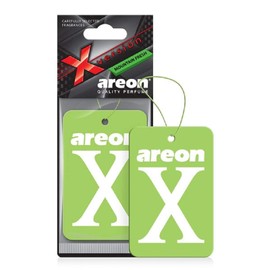 AREON X XV08 Hanging Best Car Air Freshener Mountain Fresh Scent, Paper Hanging Ornaments, Long Lasting Scent for Car or Home 12 Pack