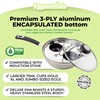 Eggssentials Egg Poacher Pan Nonstick Coating - Poached Egg Cooker,