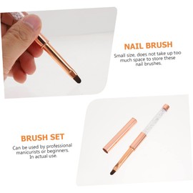 BIUDECO 1Pc Pattern Drawing Nail Brush Pen for DIY Manicure Art Lightweight and Comfortable Design for Easy Nail Painting Practical and Durable Tool for Use