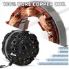 Criditpid F0510B2944, F0510B2497 Power Vent Attic Fan Motor Replacement for