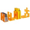 HAN 9212-61, CD rack/bookend PUZZLE. Modern, innovative and very stable.