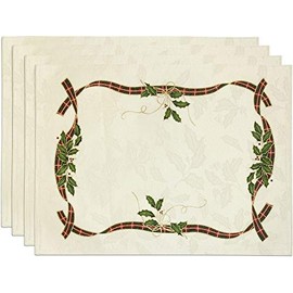 Lenox Holiday Nouveau Placemats, Set of 4