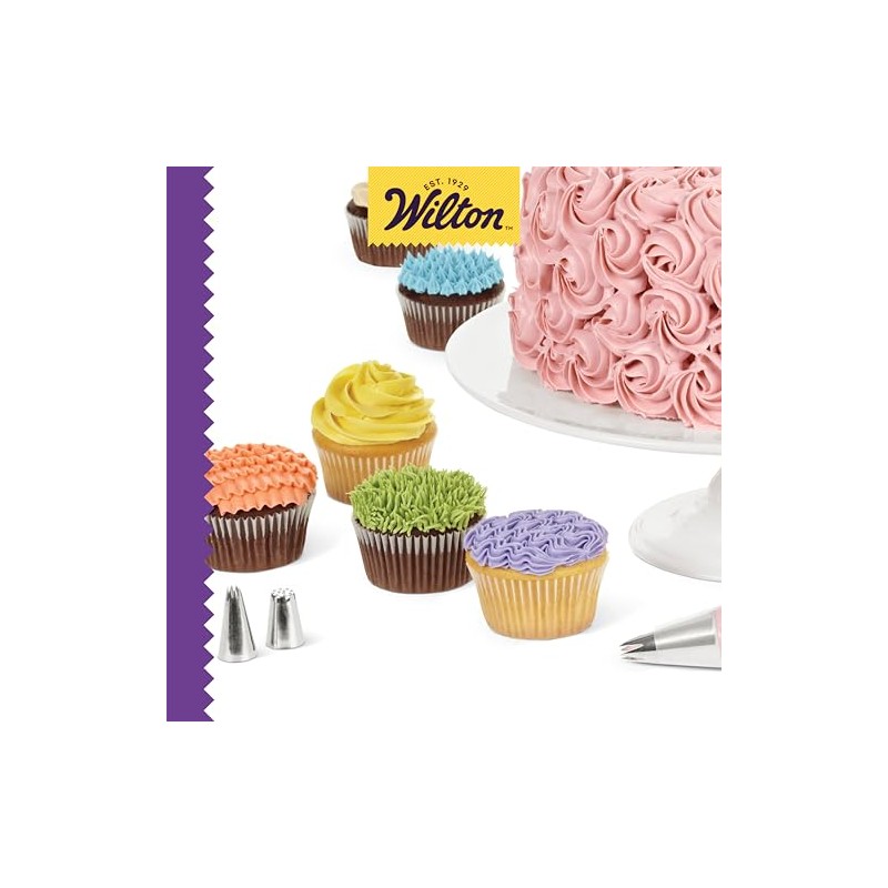 Wilton 2104-1367 20-Piece Buttercream Basics Decorating Set