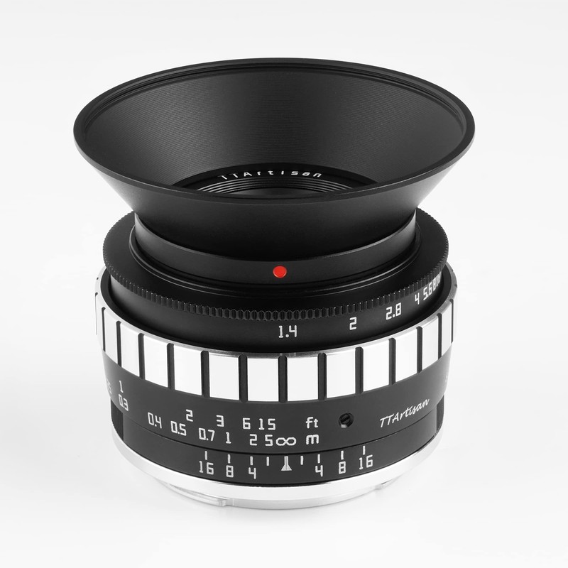 TTArtisan 43mm Lens Hood with aluminum alloy material, anodizing technology-