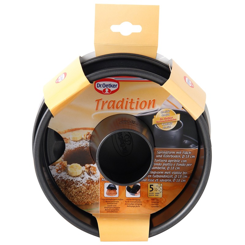 Dr. Oetker Tradition Springform 2 Bottom Pan, 7 Inch