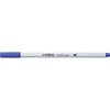 Stabilo Set of 3 Felt Tip Pens 68 Brushes Ultramarine