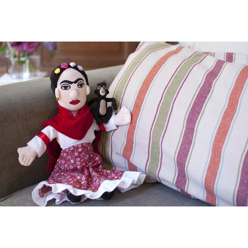 The Unemployed Philosophers Guild Frida Kahlo Doll - 12" Soft