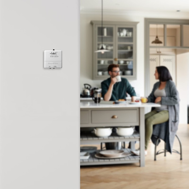 Honeywell Home CT31A1003 Heat/Cool Non-Programmable Thermostat, Beige