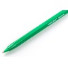 Eziglide Ballpoint Green Pen, Pack of 10 Ballpoint Pens, Smooth