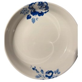 Cath Kidston Blue and White Rose Design Pasta Dish Bowl