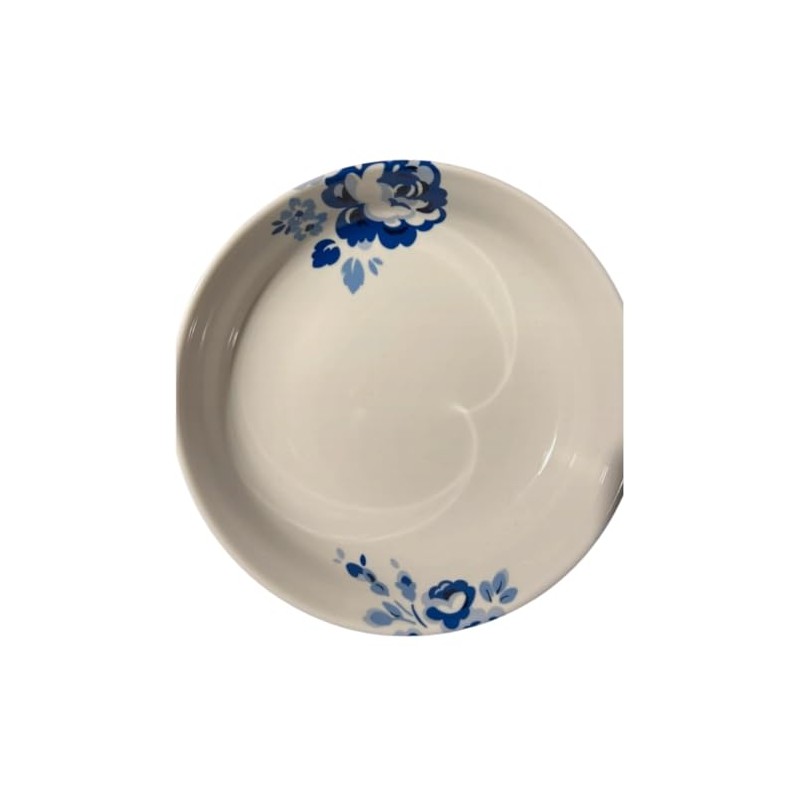 Cath Kidston Blue and White Rose Design Pasta Dish Bowl