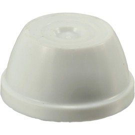 Hard-to-Find Fastener 014973221829 Push Nuts, 3/8, Piece-5,White