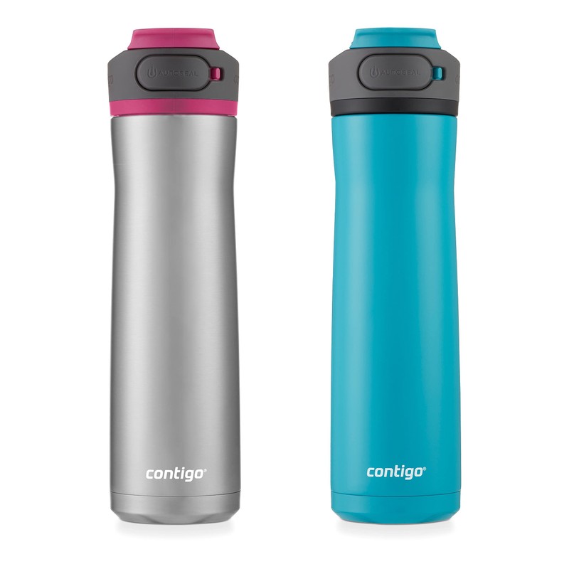 Contigo Cortland Chill 2.0 Vacuum-Insulated Stainless Steel Water Bottle Spill-Proof