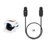 DIYTECH Toslink Keystone Jack, Female to Female SPDIF Coupler, Includes