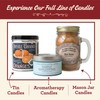 Our Own Candle Company, Gingerbread Vanilla Scented Mason Jar Candle,