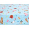 Blue Panda Puppy Dog Themed Party Table Covers (54 x