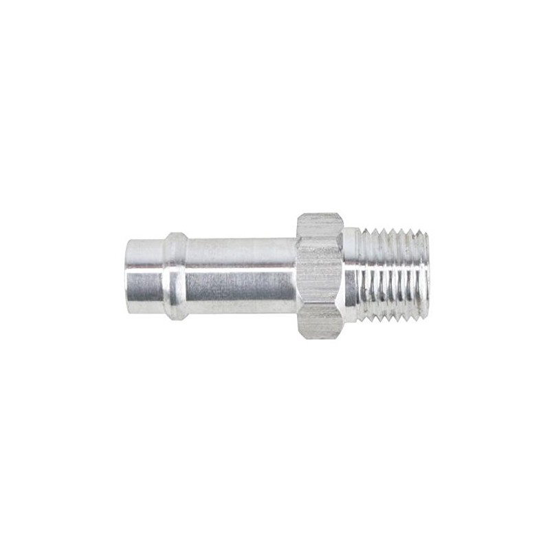 Weld-On Billet Aluminum Radiator Filler Neck & Barb Fitting