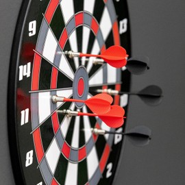 Accudart Magnetic Dartboard Set - Safe 16" Magnetic Dartboard for All Ages - No Sharp Points or Dangerous Pieces - Hang Anywhere - Save Your Walls